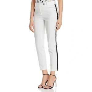 Karl Lagerfeld Women's Paris Compression Side-Stripe Pants